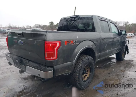 2016 Ford F-150 Lariat from USA, damaged, VIN 1FTEW1EP9GFA49088